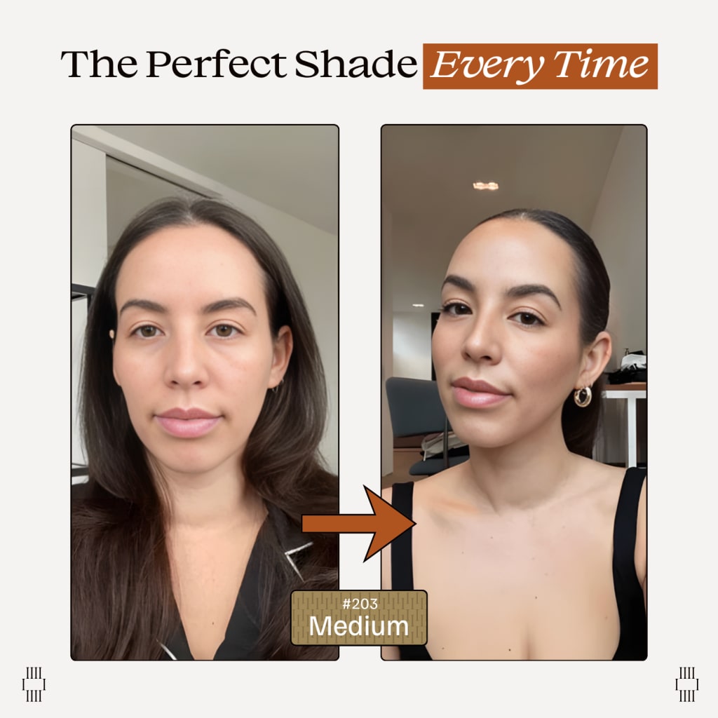 Radiify™ color changing foundation stick